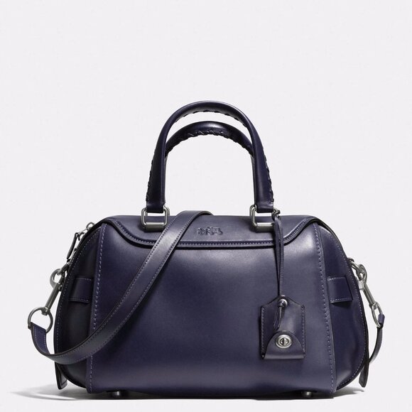 Coach 1941 Ace Satchel Indigo - Picture 1 of 13
